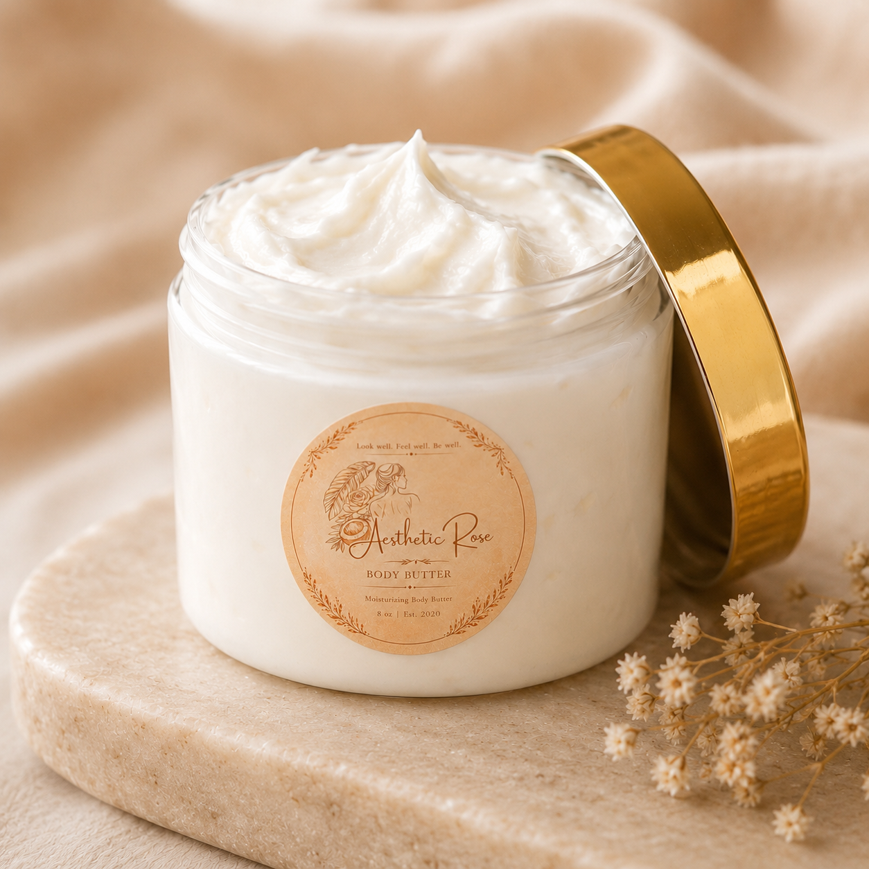 Aesthetic Rose Body Butter